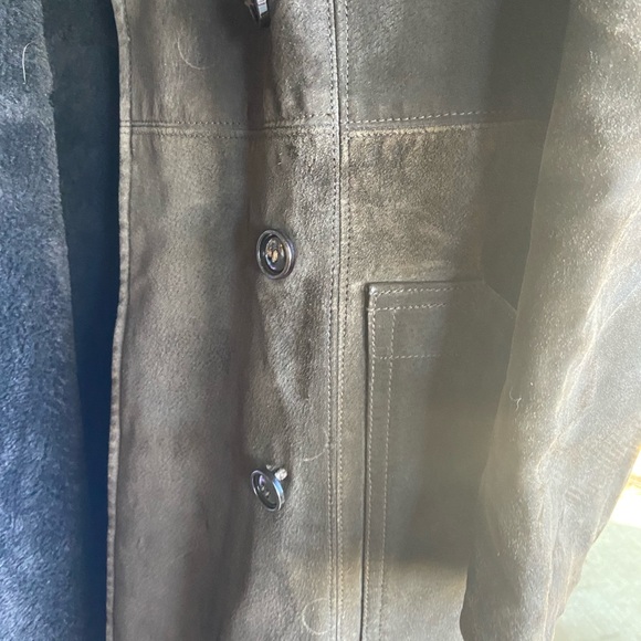 Vintage Juan Sebastian calf length size 10, original Raccoon fur, - Picture 7 of 9